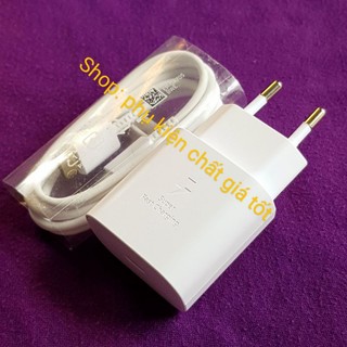 Sạc Nhanh 25W Samsung Note20, Note20 Ultra, Note10, Note10+, Note10 Lite... New Seal.