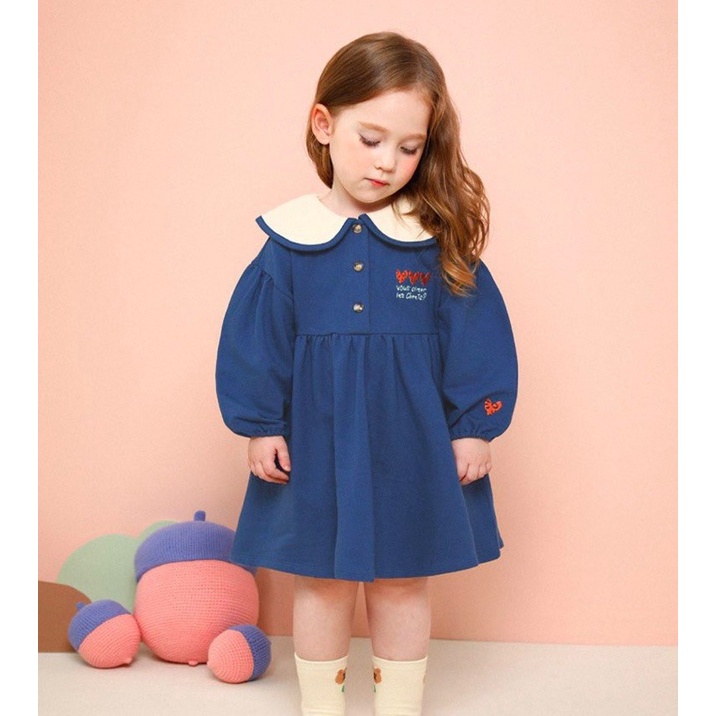 Váy Milkmile cổ sen trái tim