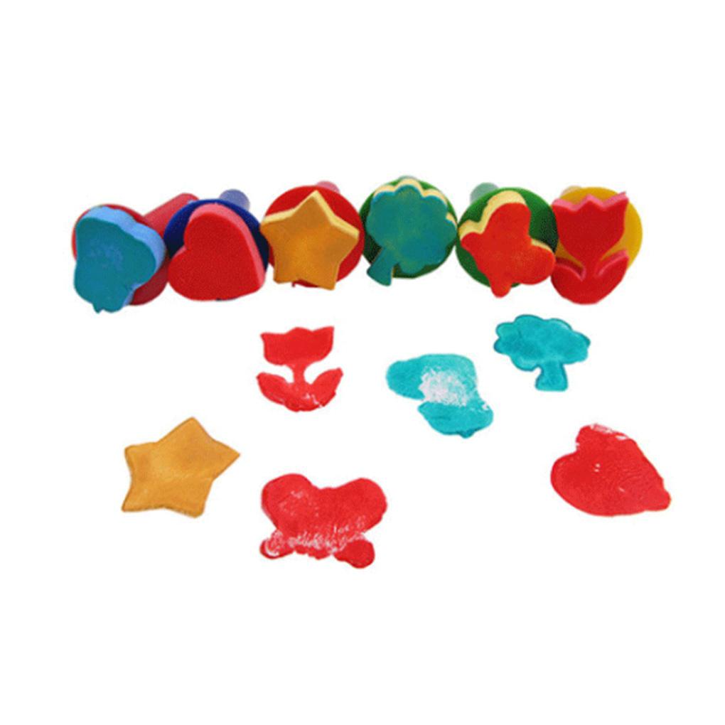 Set 44 Cọ Vẽ Tay Cầm Bằng Gỗ Dành Cho Trẻ Em