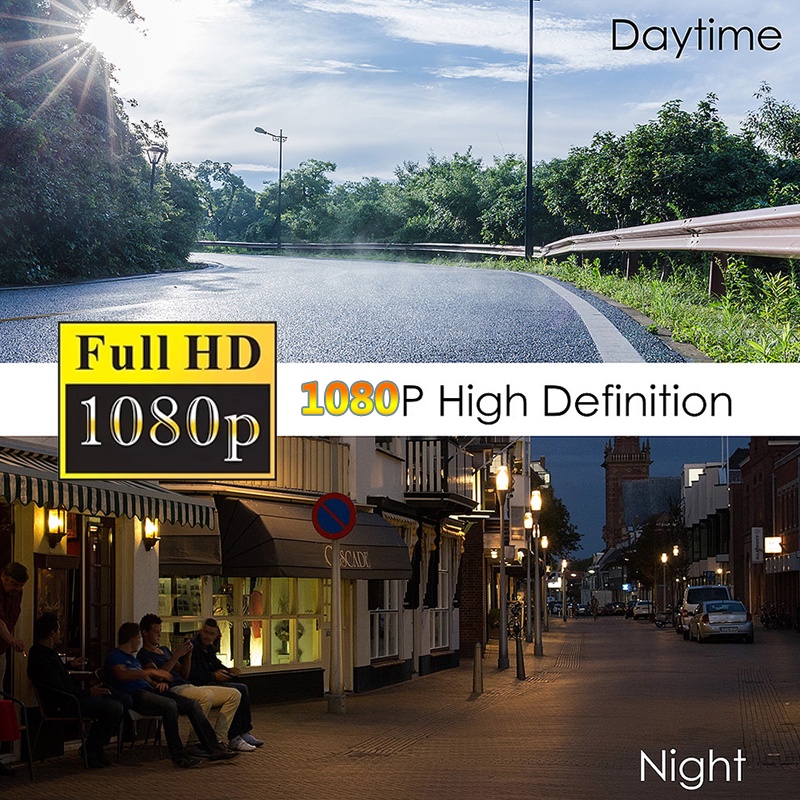 Bộ Camera Hành Trình Xe Hơi DVR HD Có Tầm Nhìn Ban Đêm Kèm Phụ Kiện