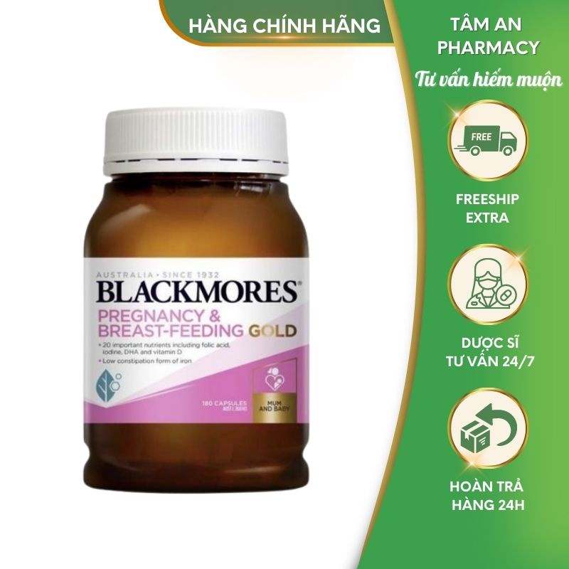 Viên uống vitamin tổng hợp cho bà bầu và sau sinh blackmores - Nhà thuốc Tâm An