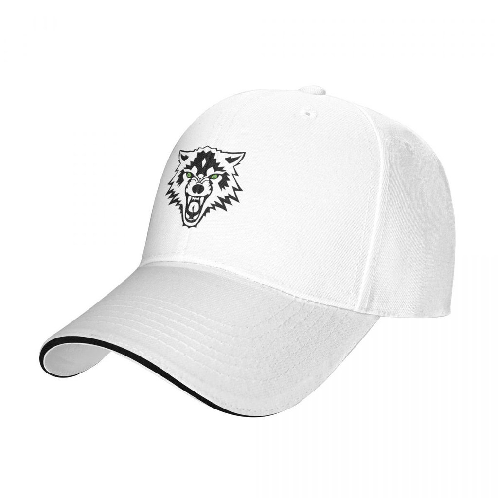 Mũ Lưỡi Trai Unisex Thêu Hình Sói Cá Tính