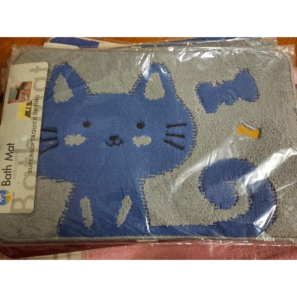 Thảm chùi chân hình thú đáng yêu chọn mẫu. Thảm lau chân nhập khẩu cao cấp Bath Mat