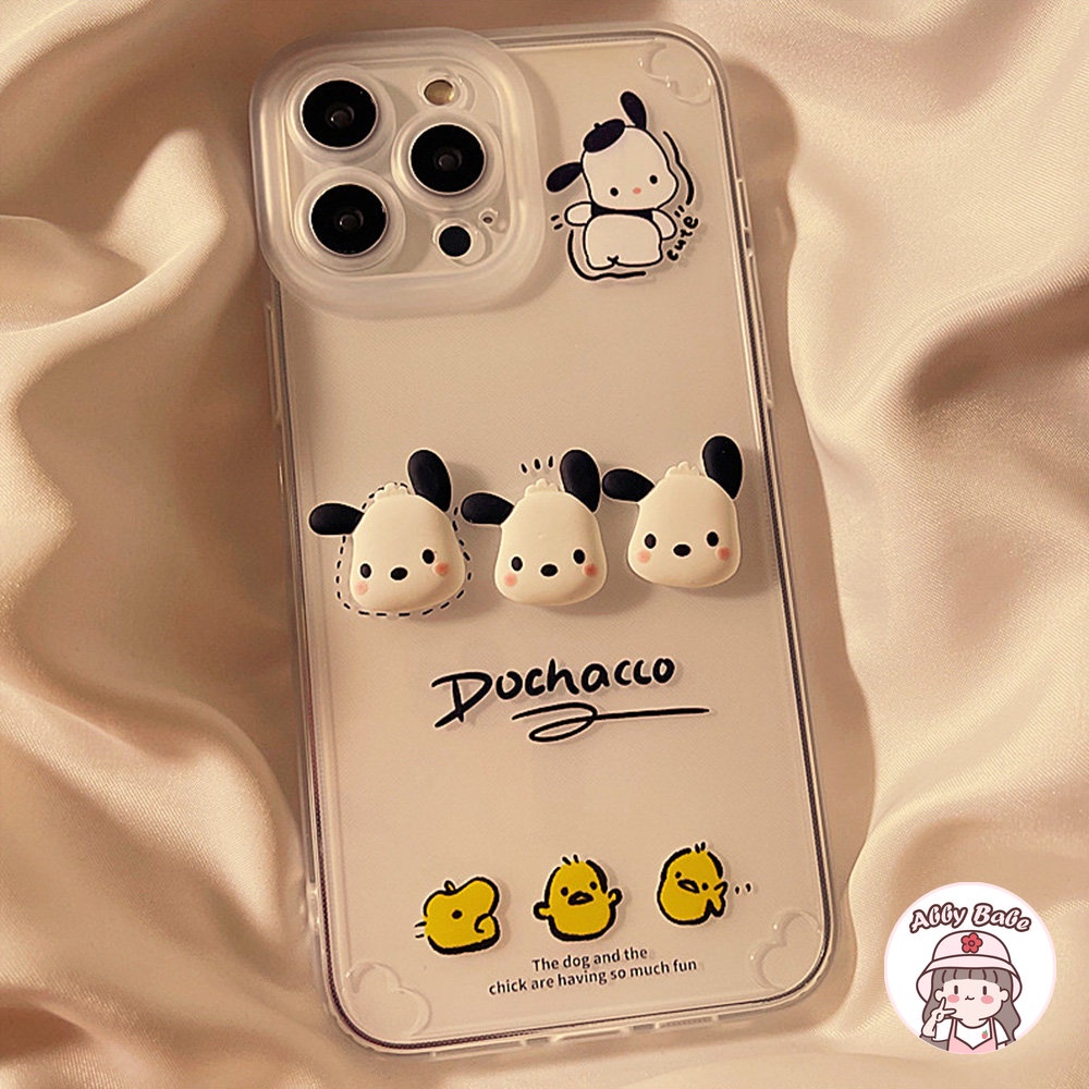 Ốp Điện Thoại TPU Mềm Trong Suốt Họa Tiết Hoạt Hình 3D Cho IPhone 14 Pro Max 11 7Plus 13 12 11 Pro Max X XS XR