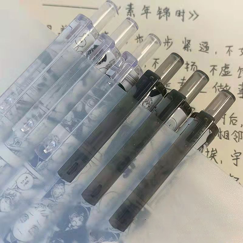 Bộ 6 Bút Mực Đen Hanako-kun