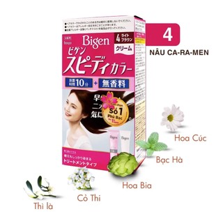 Thuốc Nhuộm Tóc BIGEN Phủ Bạc Nhật Bản(Hồng)