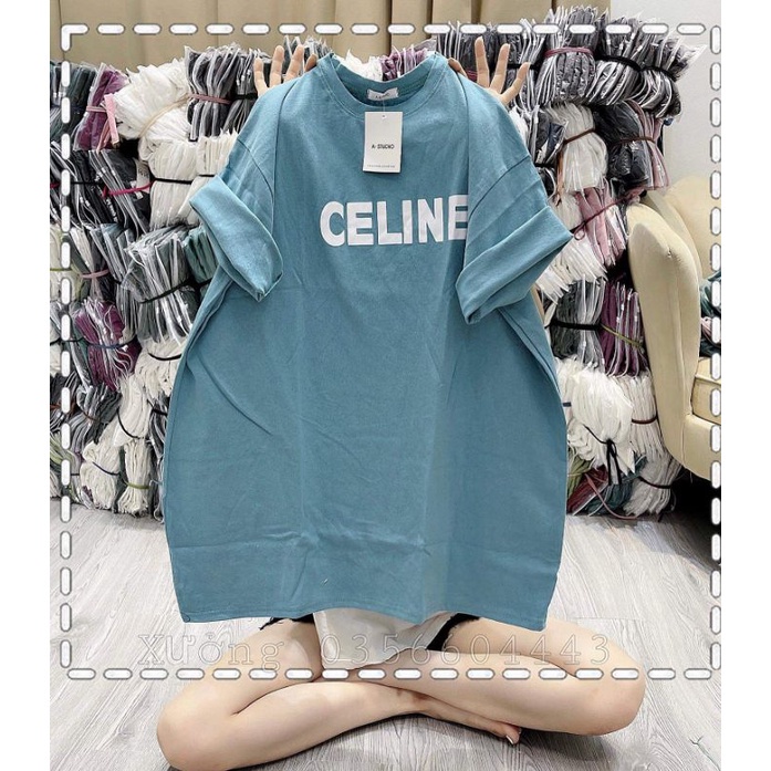 Áo Thun 3158 Nam Nữ Cotton Khô Form Rộng Nam Nữ Unisex In Chữ CLE