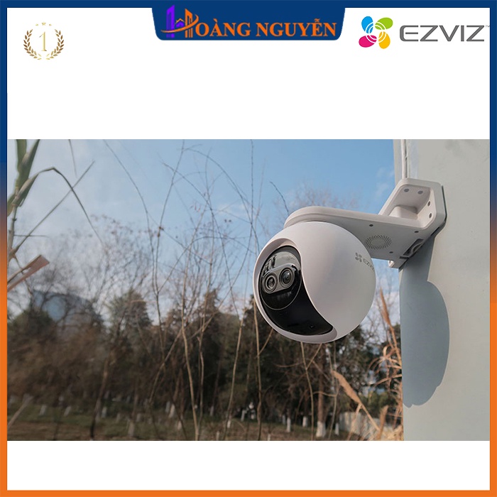 Camera H8 Pro EZVIZ 2K Không Dây WiFi 360 Ngoài Trời Thông Minh,Thiết kế Chống Nước IP65,Tầm nhìn đêm 30m