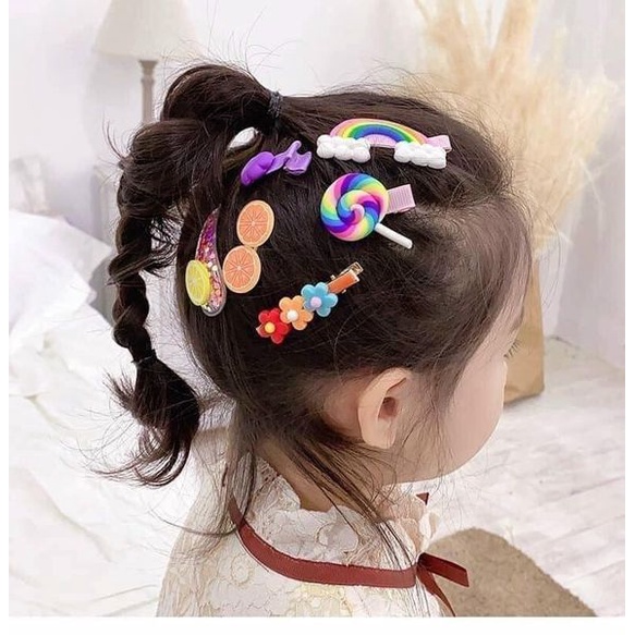 SET KẸP TÓC 14 CHI TIẾT BÉ GÁI