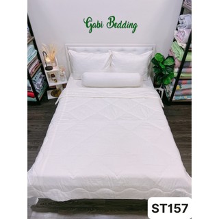 Cotton Lụa Satin Hàn Quốc - Satin Trắng- Kháng Khuẩn - Không xù lông - mềm mịn mát