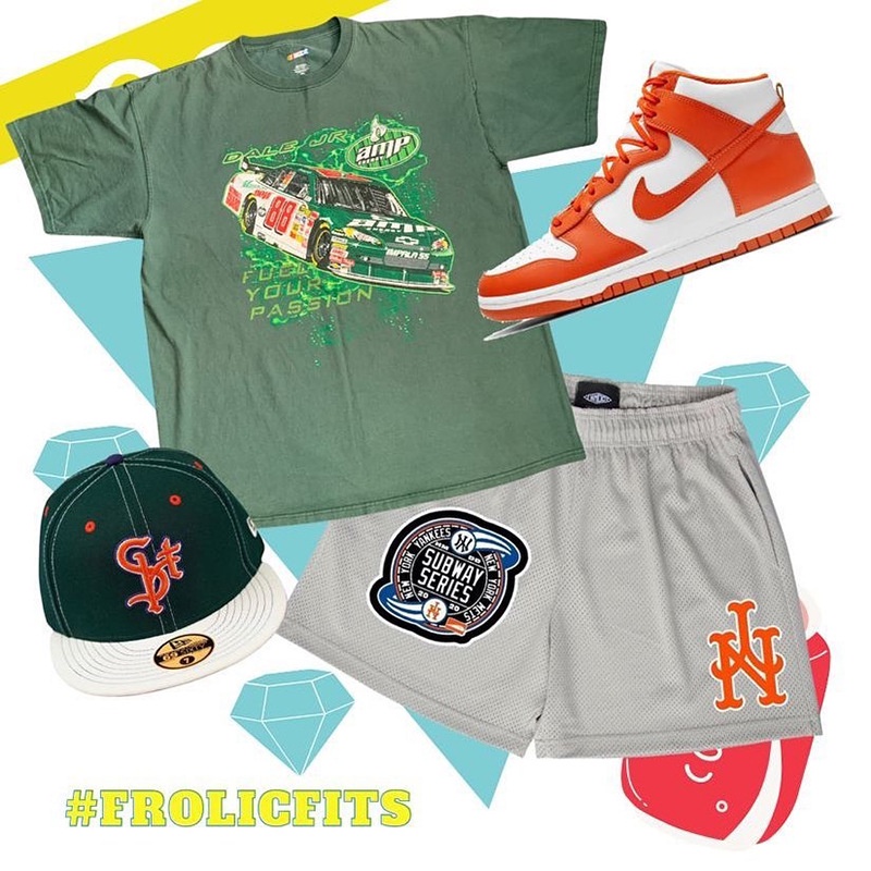 M New York LB Quần Short Thể Thao Dáng Rộng Dài Đến Đầu Gối Phong Cách Yankees Thích Hợp Chạy Bộ Chơi Bóng Rổ Mỹ