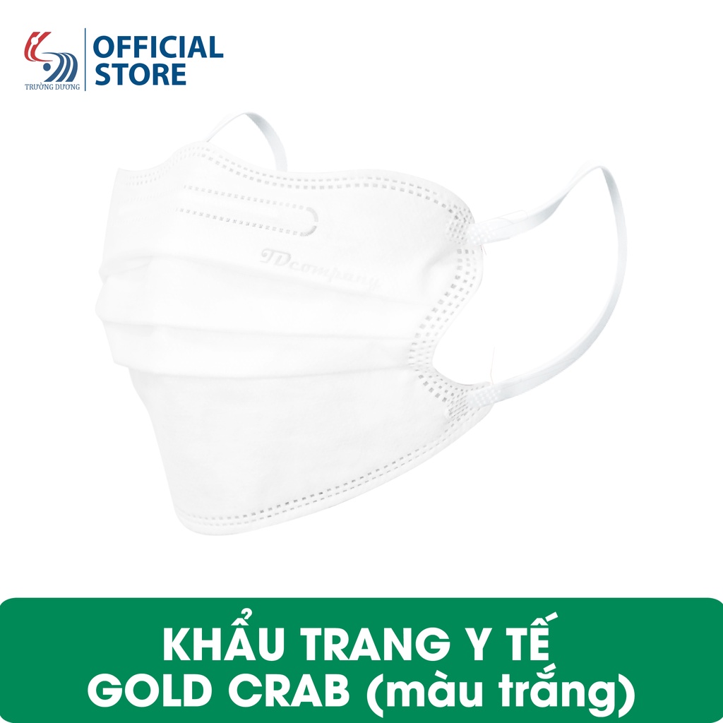 Khẩu trang y tế Gold Crab -  Hộp 30 cái