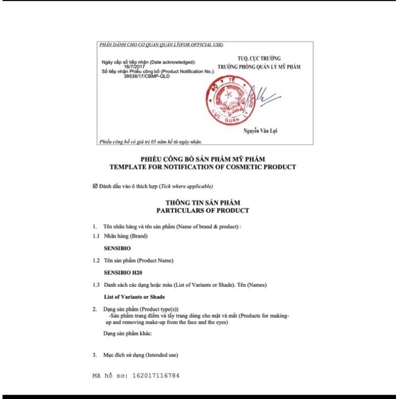 Nước tẩy trang Bioderma của Pháp 500ml