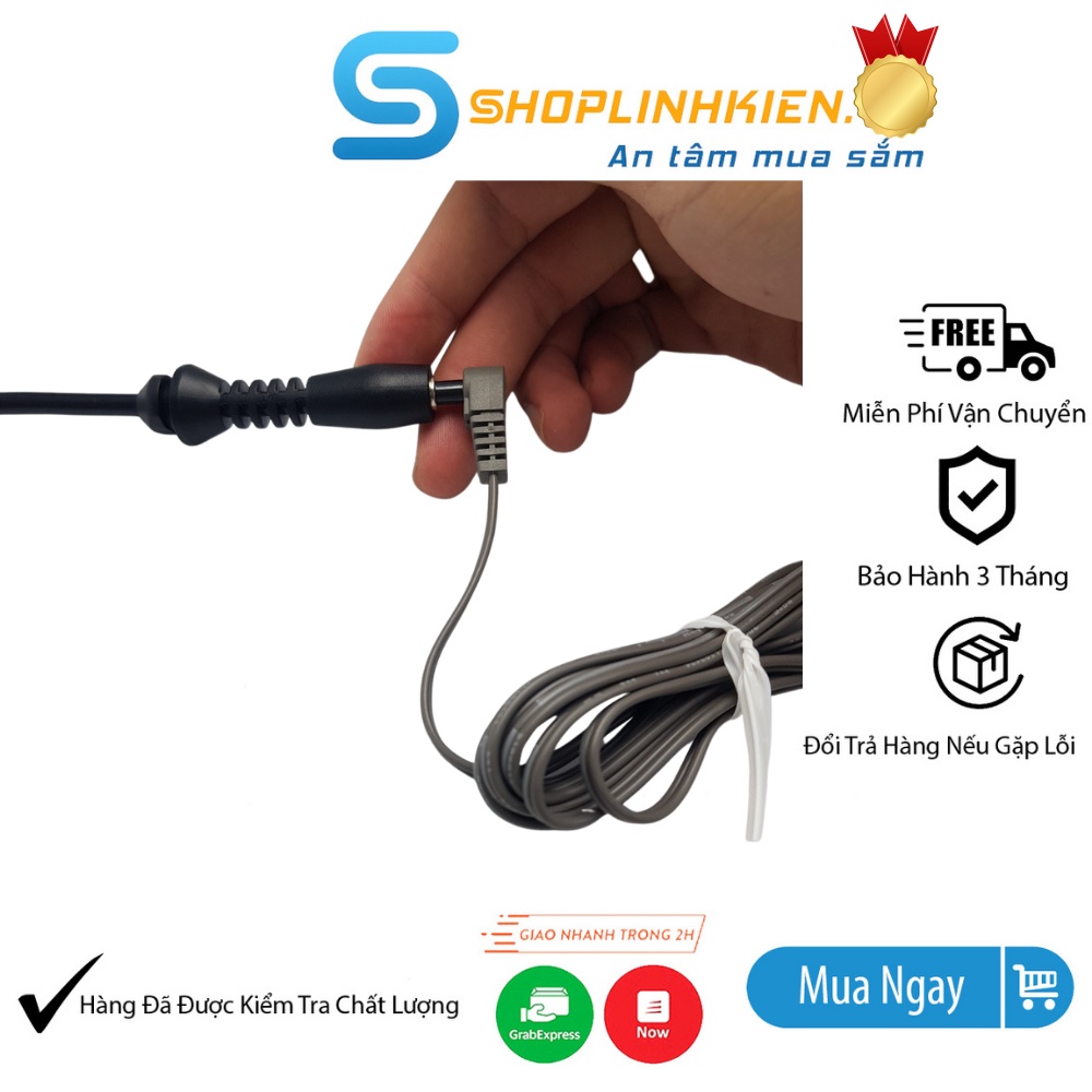 Dây nguồn DC 4.8x1.7MM cái đực chuyên dụng 4.8*1.7 - ShopLinhKienM2M