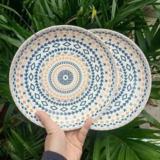 Dĩa sứ lòng sâu tráng men cao cấp - dĩa sứ lòng sâu