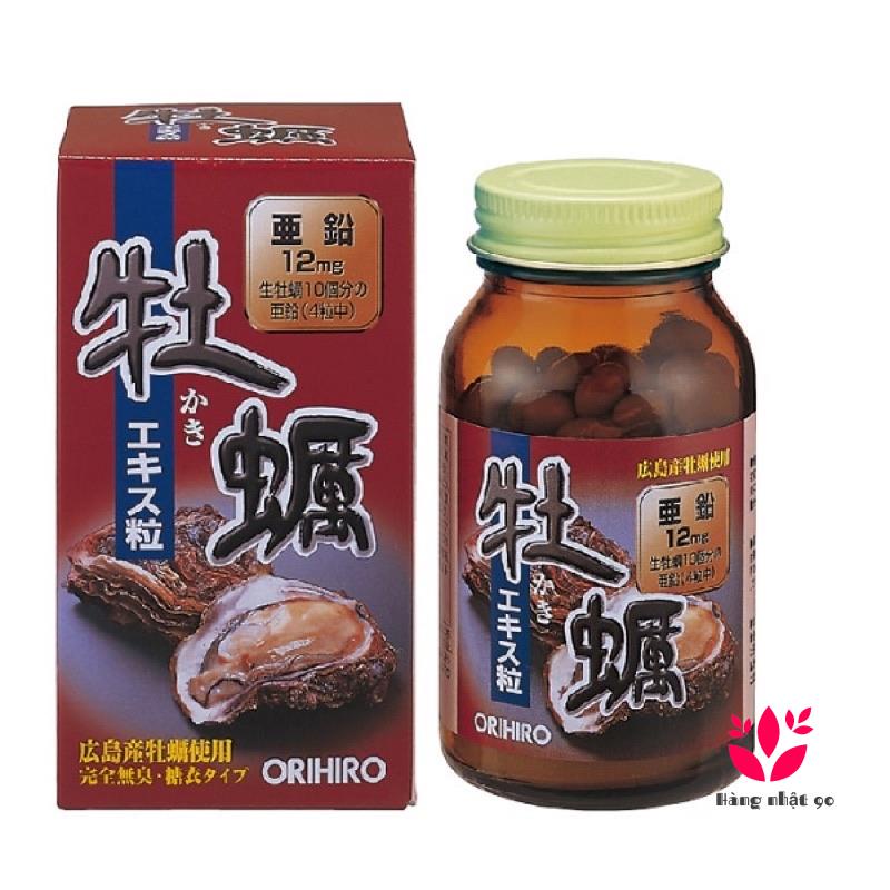 Viên uống tinh chất hàu tươi Orihiro Nhật Bản 120 viên   Nhật Bản