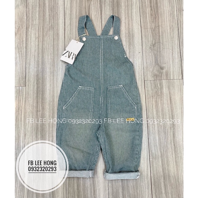 Yếm denim zara tuồn cho bé