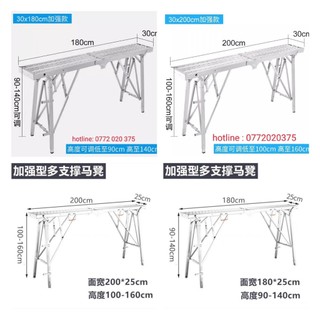 Ghế xếp thông minh ,giàn giáo thông minh gấp gọn tiện lợi