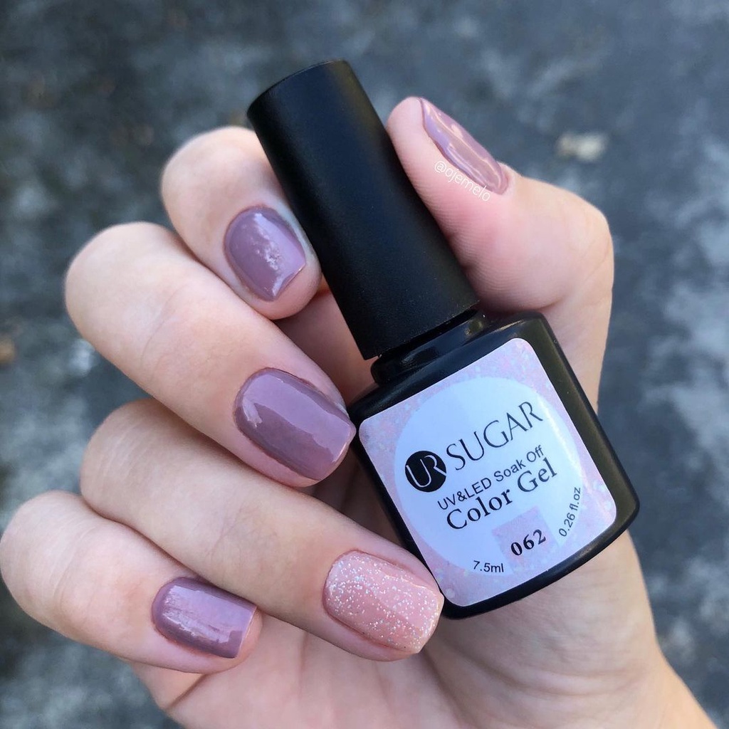 Set 20 lọ gel UV sơn móng tay UR SUGAR nhiều màu lấp lánh tuỳ chọn