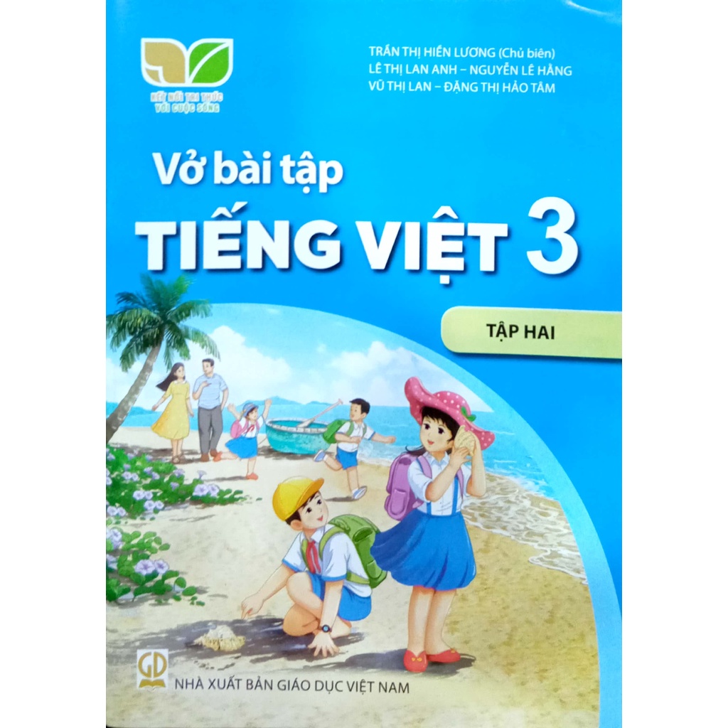 Sách - Vở bài tập Tiếng Việt 3 tập 2 - Kết Nối Tri Thức - Bán kèm bao sách