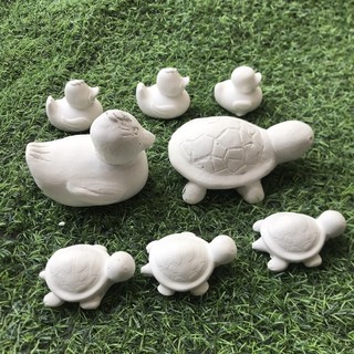 Combo tượng thạch cao con vật trẻ e rất thích