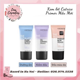 Kem Lót Kiềm Dầu Cấp Ẩm Che Lỗ Chân Lông CATRICE Primer 30ml