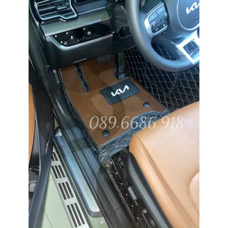 Thảm lót sàn 6D xe Kia Sportage, mẫu thảm mới nhất, thảm cao cấp, chống thấm nước tuyệt đối.