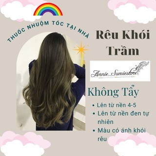 Thuốc nhuộm tóc Màu Rêu Khói Trầm/không tẩy