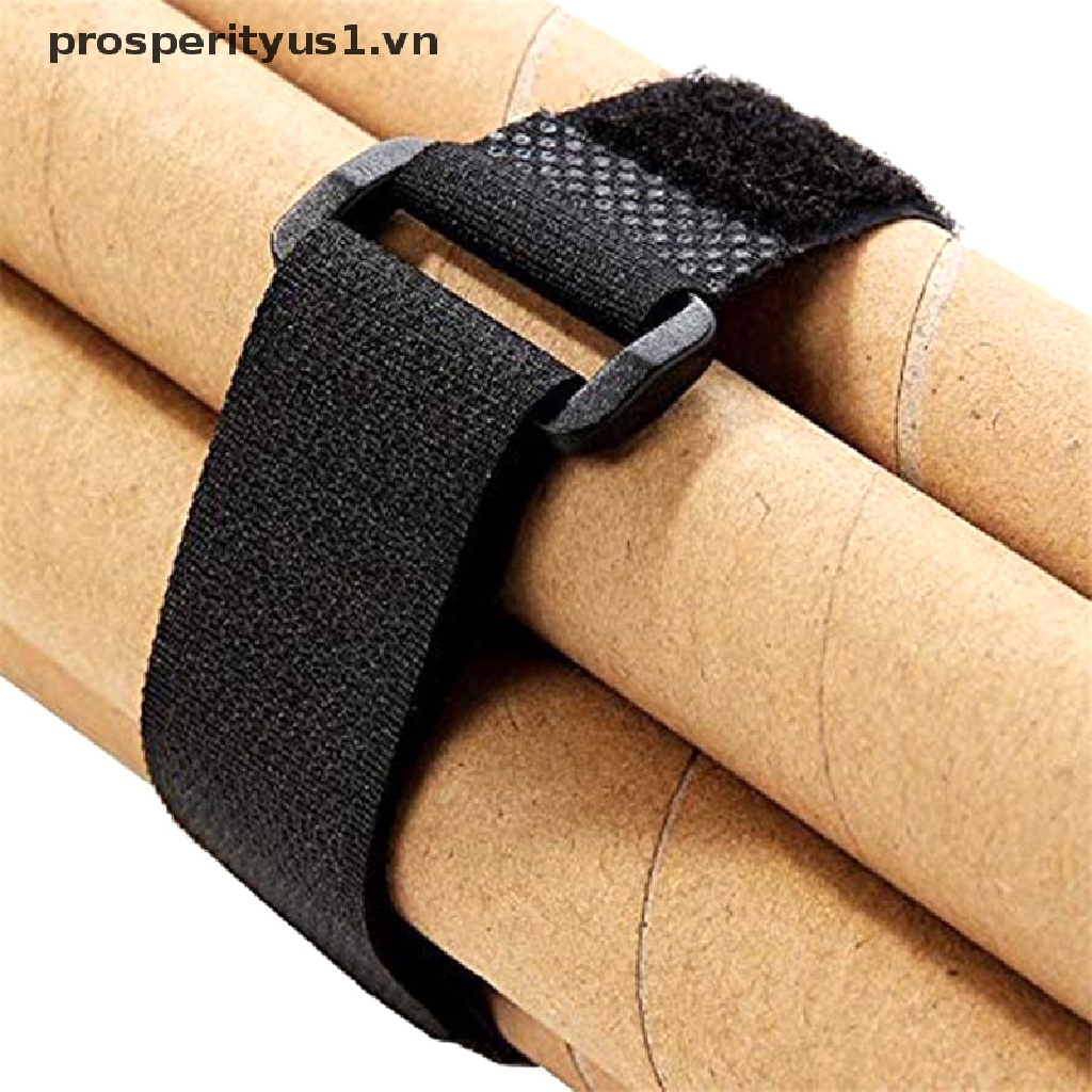 10 Dây Buộc Bằng Nilon Chất Lượng Cao 2 * 20cm Đa Năng Có Thể Tái Sử Dụng