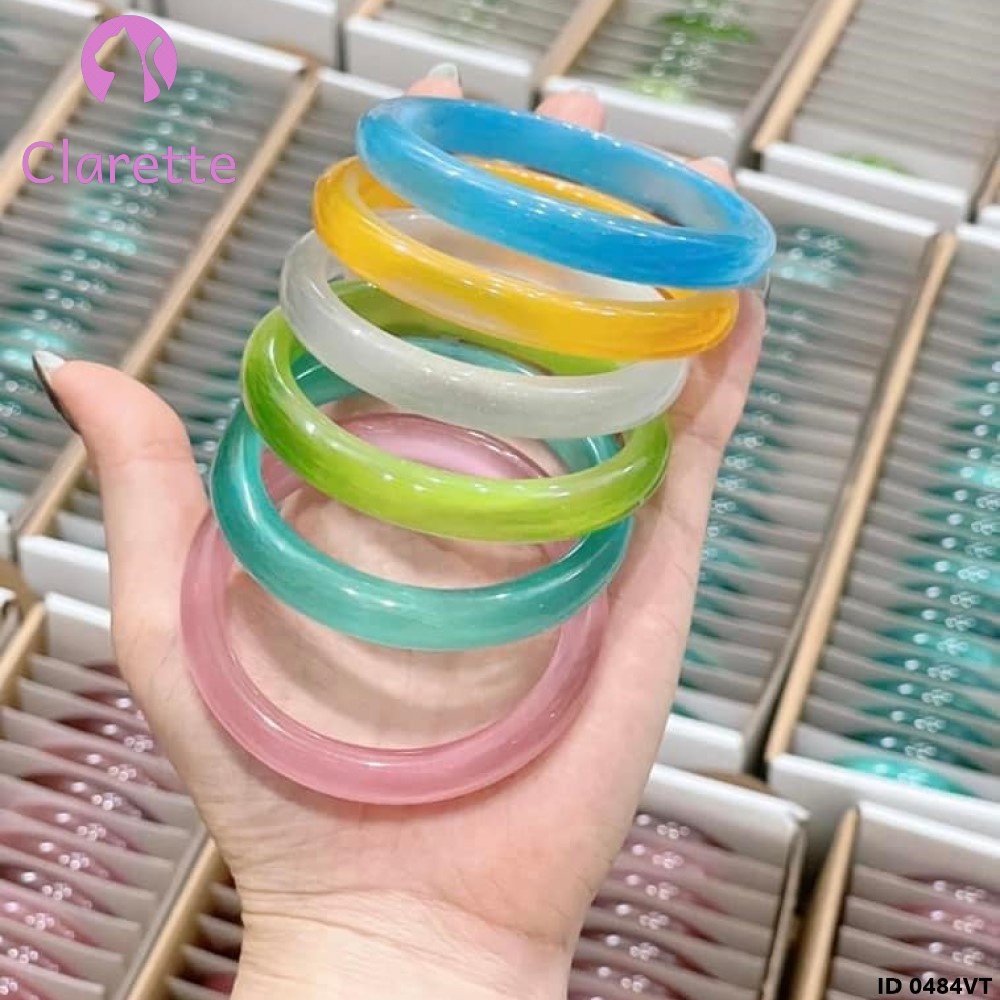 Vòng tay đá mắt mèo Clarette 0484VT