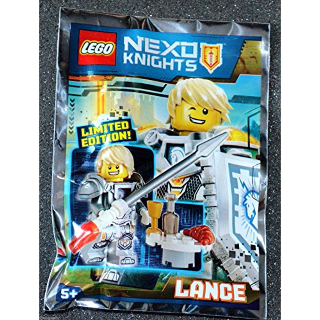 Nhân vật Lance - 271601 LEGO Nexo knights Lance foil pack