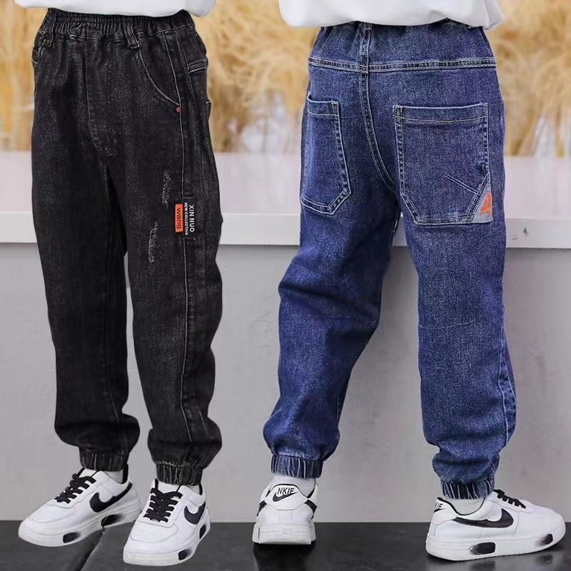 Quần Jean Thời Trang Mùa Thu Hàn Quốc 2022 Dành Cho Bé Trai