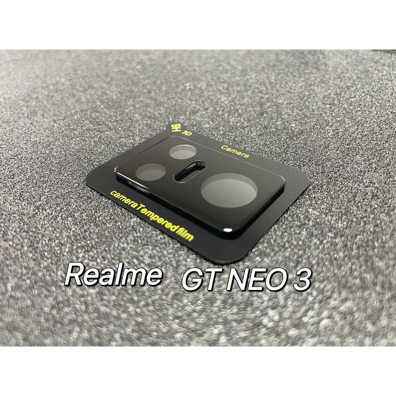 Miếng Dán Bảo Vệ Camera HD Màu Đen 3D Cho Realme GT Neo 3 Neo3 GTNeo3 5G