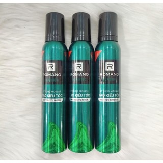 Keo xịt tóc tạo bọt romano styling mousse