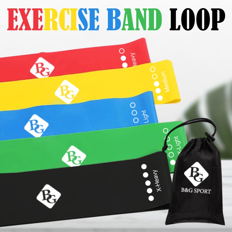 professionall.gym19 -Dây MiniBand, Dây Đàn Hồi Kháng Lực Tập Cơ Mông Đùi MÀU XANH LÁ (S) 4-6KG