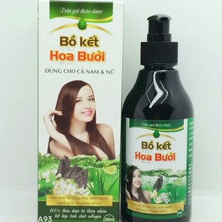 5 Chai Dầu Gội Bồ Kết Hoa Bưởi Mẫu Mới