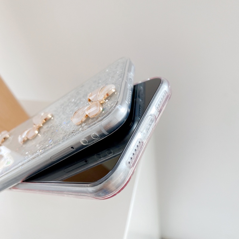 Ốp lưng OPPO Reno 10 8 8T 8Z 7 7Z 6 6Z 5 4 2F 4G 5G A58 A78 A38 A18 Reno10 Reno8 T Z Reno8T Reno8Z Reno7 Reno7Z Reno6 Reno6Z Reno5 Reno4 Reno2 F Reno2F 2020 2021 2022 2023 Glitter Crystal Three Butterflies Soft TPU Case