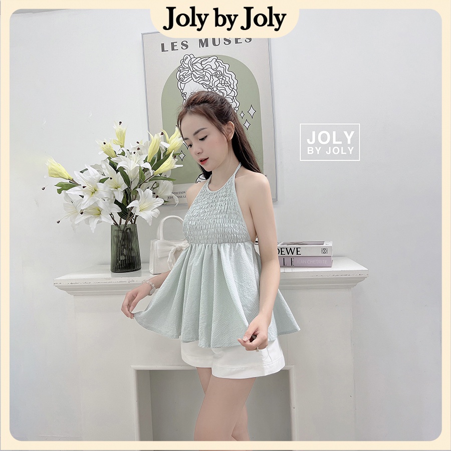 Áo Yếm Nữ Bora JOLY BY JOLY Cột Nơ Hở Lưng Sexy Chất Cotton Thoải Mái Khi Diện Chẳng Muộn Phiền Khi Chơi