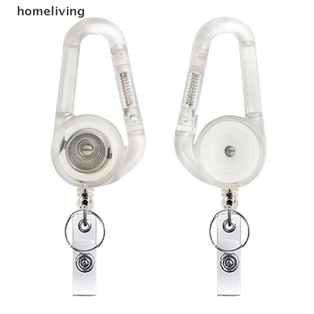 Móc Khóa Dây Thừng Kẹp Thẻ ID Có Thể Thu Gọn