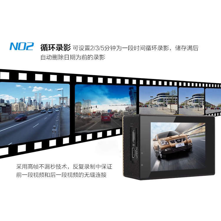 Camera Hành Trình Chống Nước Chống Rung 4K Sports Ultra HD DV. Bảo Hành12 Tháng !