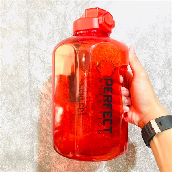 Bình uống Nước Bình lắc Tập Gym Phụ Kiện Tập Luyện Thể hình Perfect Nutrition Shaker 1000ml Và 2200ml