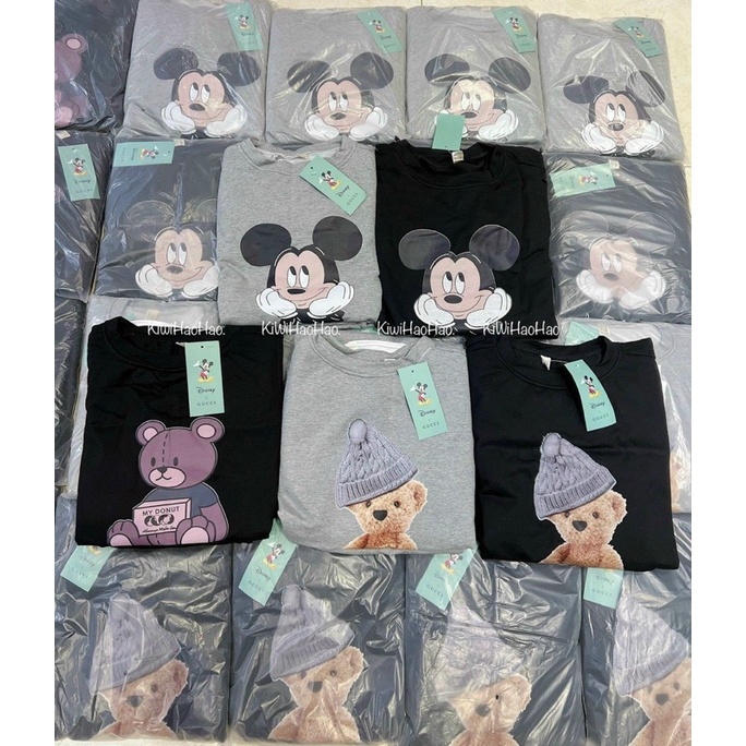 Bộ Bầu Chất Nỉ siêu dày dặn-hàng loại 1-dáng thể thao-siêu xinh -mặc thu đông ,đi chơi ,đi làm đều đượcfreesize 43-68kg