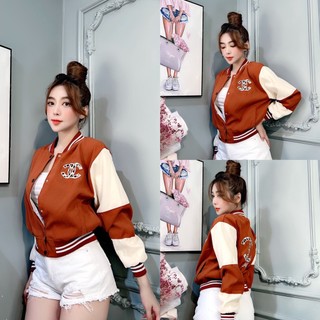 Áo Khoác Da Lộn Nữ 2 Lớp