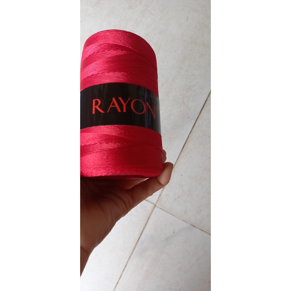 Sợi rayon dùng trong đan móc màu số 6