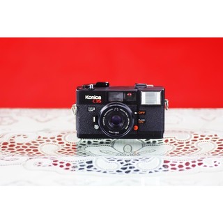 Máy ảnh film point and shoot Konica c35ef bản màu đen