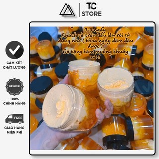 Kem body cốt thái mix collagen siêu trắng da mịn da hủ 220g tặng kèm muỗng
