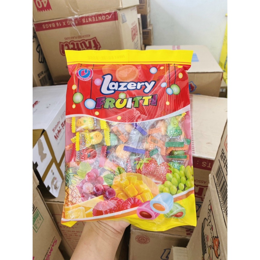 Kẹo trái cây Lazery Fruitti 300g nhập khẩu Indonesia