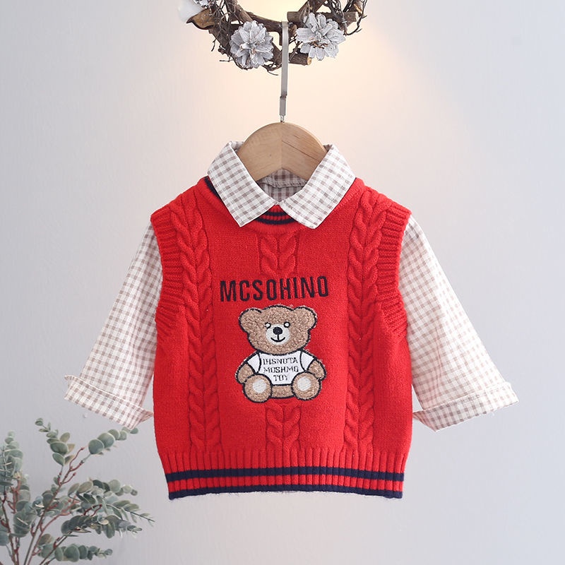 Áo Ghi Lê Dệt Kim Phong Cách Thời Trang Xuân Thu Mới Nhất 2022 Dành Cho Bé Trai