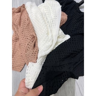 BIGSIZE HIẾU HIẾU ( Áo len tay dài kiểu khoét 55-100kg )