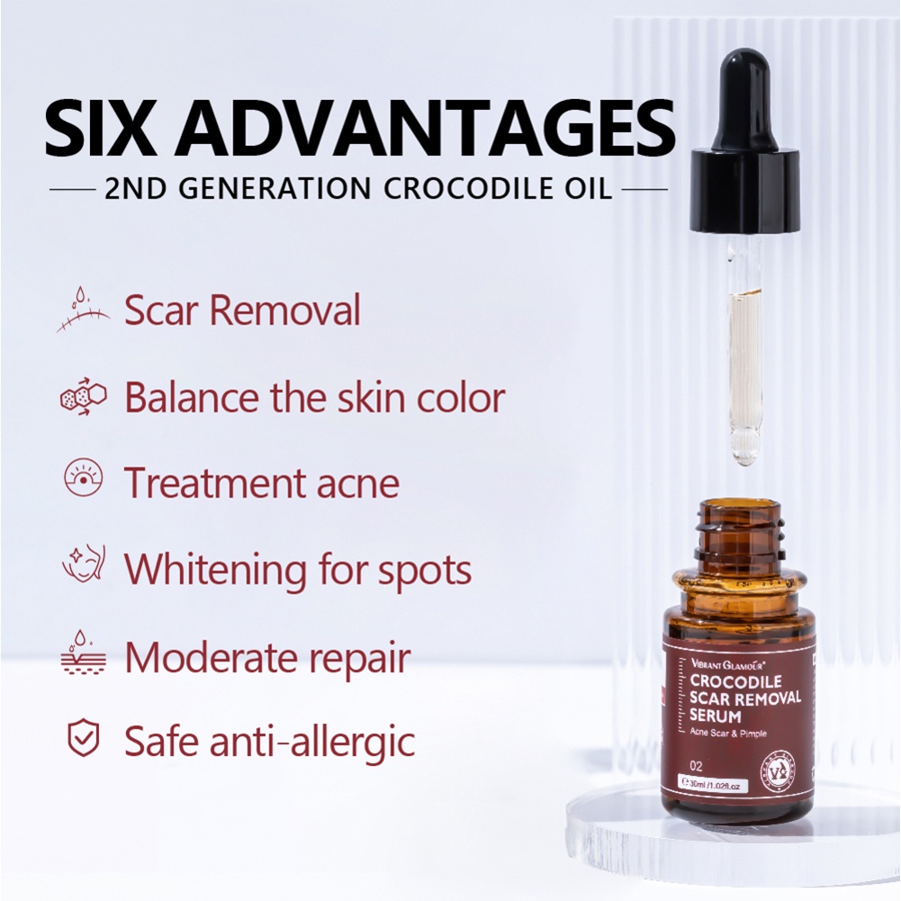 Vibrant Glamour Scar Repair Serum 30ml Điều trị mụn cá sấu thế hệ 2 Loại bỏ vết rạn da Loại bỏ sẹo mụn Dưỡng ẩm Chăm sóc da Beauty metro | BigBuy360 - bigbuy360.vn